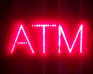 ATM Window LED Sign