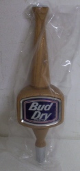 Bud Dry Draft Beer Tap Handle