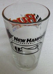 Budweiser Beer NASCAR Pint Glass [object object] Home budnascarnewhampshirepintglass