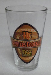 Hooters Football Pint Glass [object object] Home hootersfootballpintglass