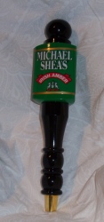 Michael Sheas Irish Amber Beer Tap Handle