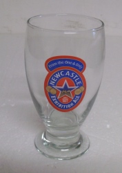 New Castle Exhibition Ale Beer Drinking Glass