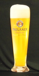 Paulaner Weisbier Glass Tin Sign