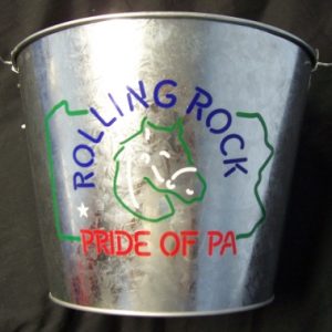 Rolling Rock Beer Bucket