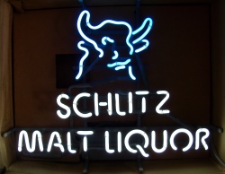 Vintage Beer Signs all products All Products schlitzmaltliquorbull