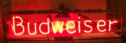 My Beer Sign Collection &#8211; Not for sale but can be bought&#8230; budweiserbeerartdeco22987