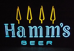 My Beer Sign Collection &#8211; Not for sale but can be bought&#8230; hammsbeertrees