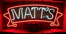 Matts Beer Neon Sign beer sign collection My Beer Sign Collection 2 &#8211; Not for sale but can be bought&#8230; matts1981