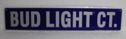 Bud Light Beer Tin Sign