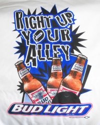 Bud Light Beer Bowling T-Shirt