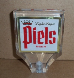 piels beer tap handle
