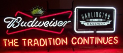 My Beer Sign Collection &#8211; Not for sale but can be bought&#8230; budweiserdarlingtonthetraditioncontinues