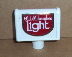 old milwaukee light beer tap handle