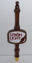 stroh light beer tap handle