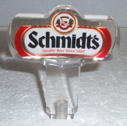 Vintage 1960 Schmidt's of Philadelphia Light Beer Tap by Clearfloat Tap NOS 