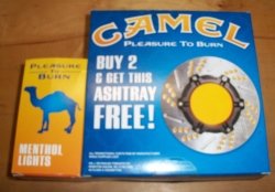 Camel Cigarettes Ashtray