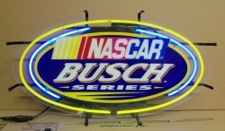 Busch Beer NASCAR Neon Sign  My Beer Sign Collection &#8211; Not for sale but can be bought&#8230; buschnascarseries
