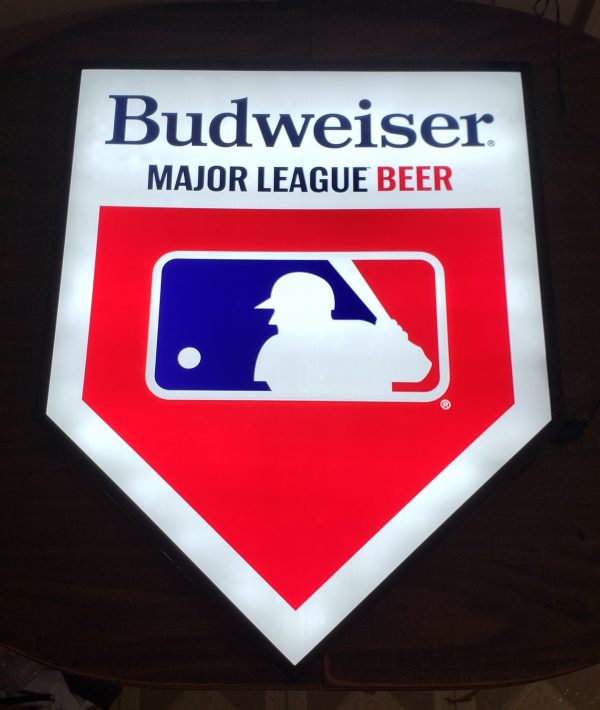 Budweiser Beer MLB Baseball LED Sign