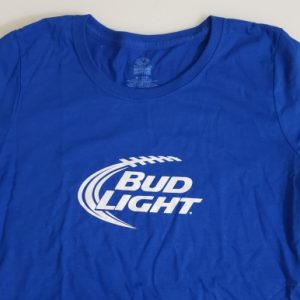 Bud Light Beer Ladies T-Shirt