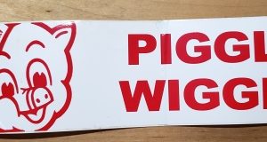 Piggly Wiggly Grocery Store Sticker
