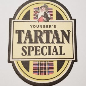 Youngers Tartan Special Beer Coaster