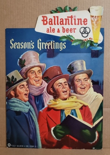 Ballantine Beer Holiday Sign