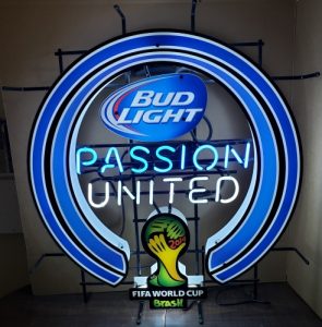 Bud Light Beer Soccer Neon Sign bud light beer soccer neon sign Bud Light Beer Soccer Neon Sign budlightfifaworldcup2014 295x300