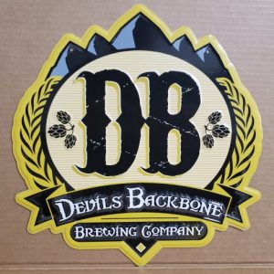Devils Backbone Beer Tin Sign