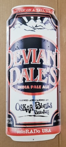 Oskar Blues Dales Deviant IPA Tin Sign