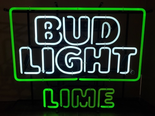 Bud Light Lime Neon Sign