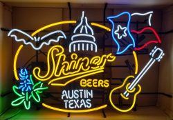 Shiner Beers Austin Neon Sign beer sign collection My Beer Sign Collection 3 &#8211; Not for sale but can be bought&#8230; shinerbeersaustin e1621339443742