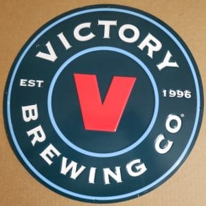 Victory Beer Tin Sign