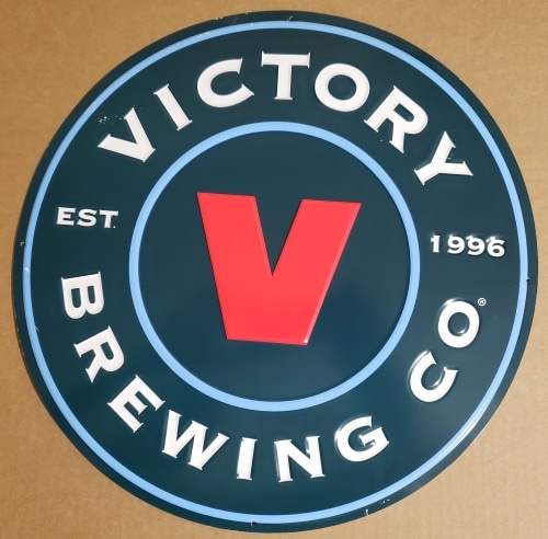 Victory Beer Tin Sign