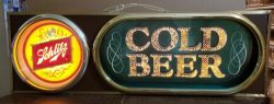 beer sign collection My Beer Sign Collection 3 &#8211; Not for sale but can be bought&#8230; schlitzcoldbeerfiberopticlight1974 e1627209078694