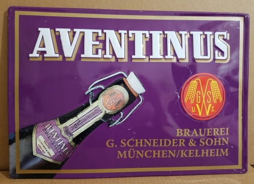 Aventinus Beer Tin Sign