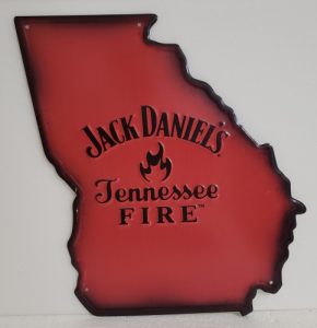 Jack Daniels Whiskey Tin Sign jack daniels whiskey tin sign Jack Daniels Whiskey Tin Sign jackdanielstennesseefiregeorgiastatetin 290x300