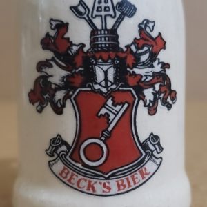 Becks Bier Mini Stein
