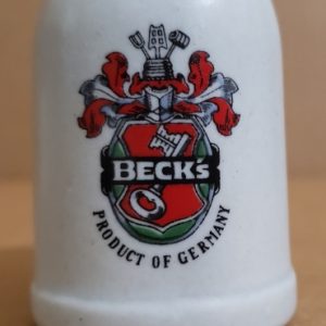 Becks Beer Mini Stein