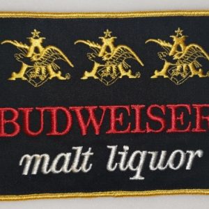 Budweiser Malt Liquor Uniform Patch
