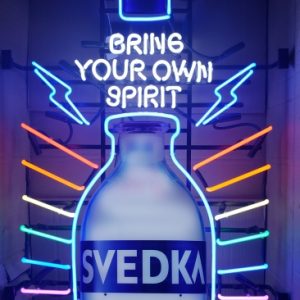 Svedka Vodka Neon Sign