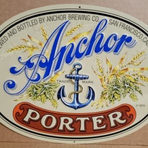 Anchor Porter Tin Sign