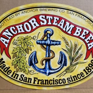 Anchor Steam Beer Tin Sign