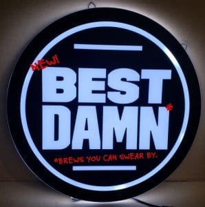 Best Damn Beer LED Sign best damn beer led sign Best Damn Beer LED Sign bestdamnled2016 298x300