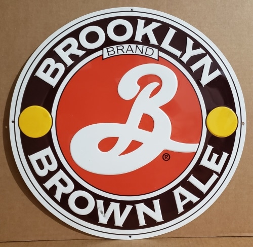 Brooklyn Beer Tin Sign