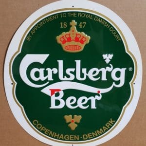 Carlberg Beer Tin Sign