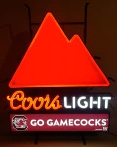 Coors Light Beer Gamecocks Sequencing LED Sign coors light beer gamecocks sequencing led sign Coors Light Beer Gamecocks Sequencing LED Sign coorslightgamecockssequencingled2020red 239x300