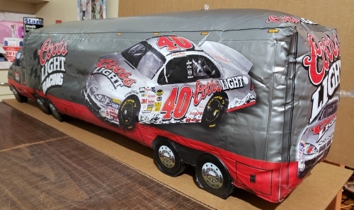 Coors Light Beer NASCAR Inflatable