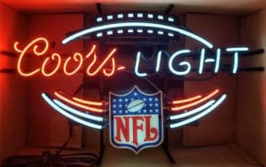 Coors Light Beer NFL Neon Sign coors light beer nfl neon sign Coors Light Beer NFL Neon Sign coorslightnfl2003 300x188