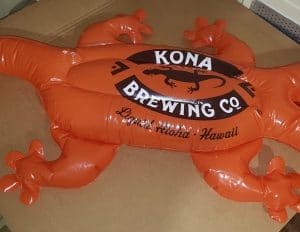 Kona Beer Iguana Inflatable