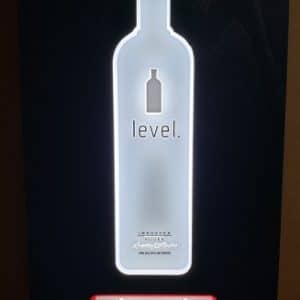 Absolut Level Vodka LED Sign
